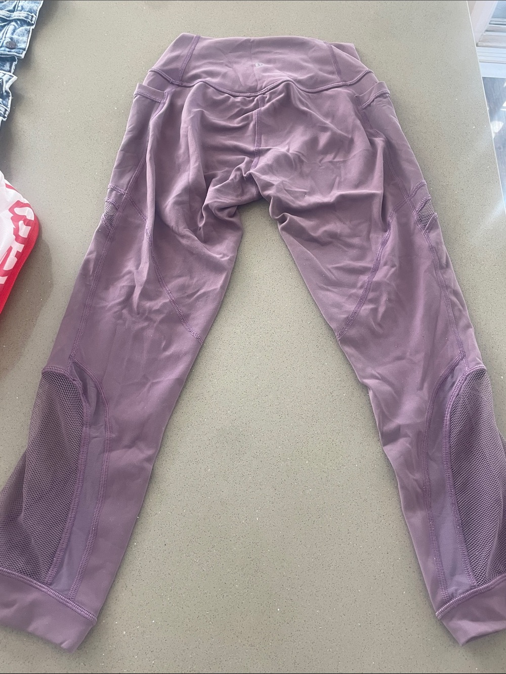 lululemon athletica Kids Purple Active Leggings - Picture 2 of 4